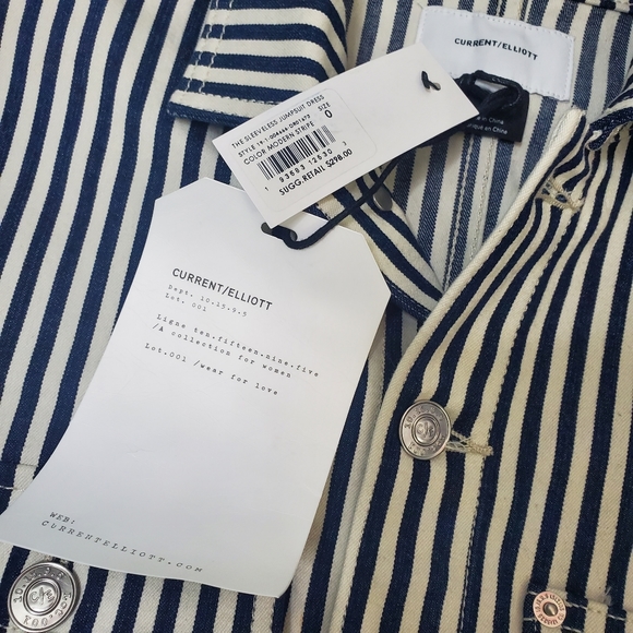 NWT CURRENT ELLIOT | The Sleeveless Jumpsuit Dress - Picture 5 of 7